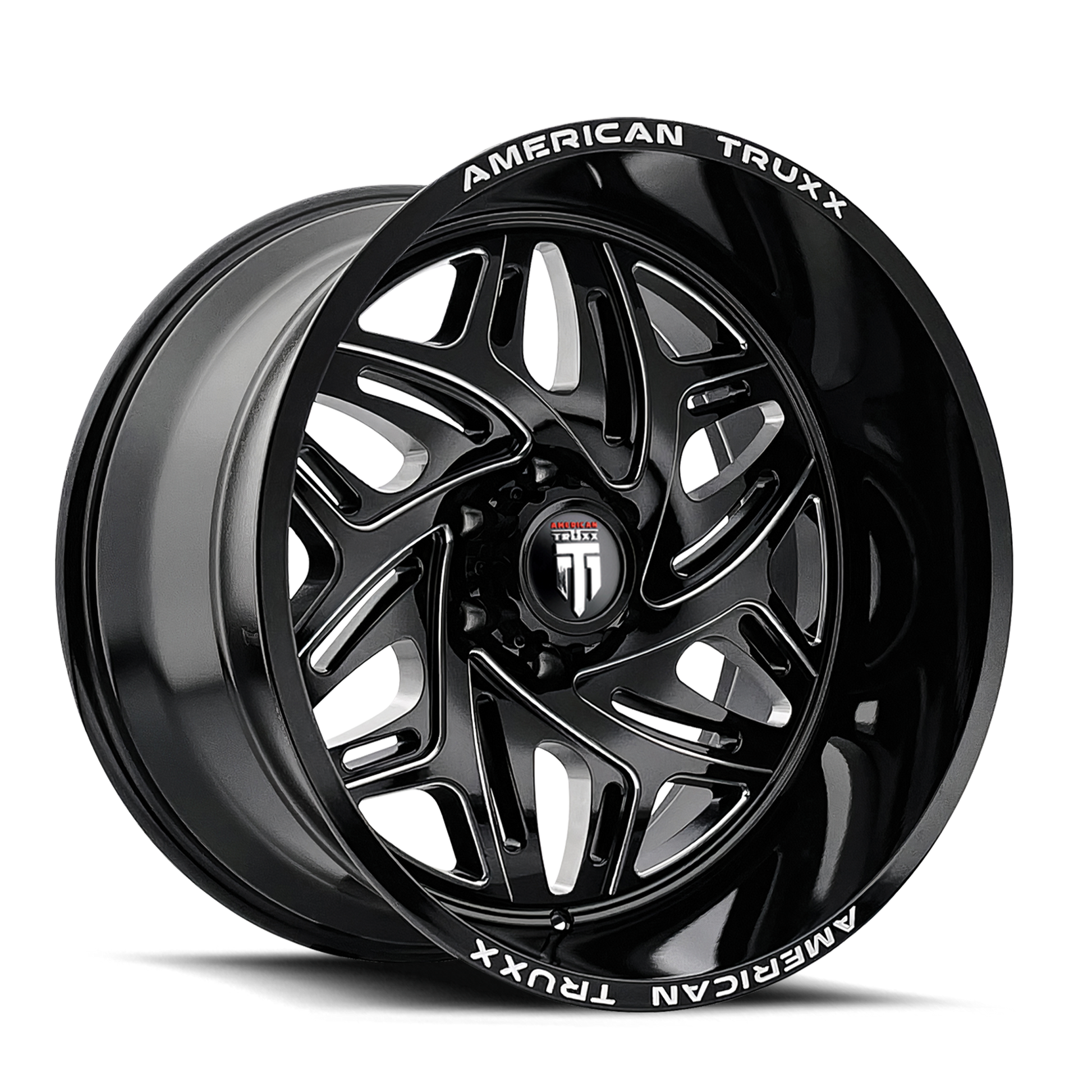 AMERICAN TRUXX EUPHORIA AT1914 BLACK MILLED 20X10 5-127 -19MM 78.1MM