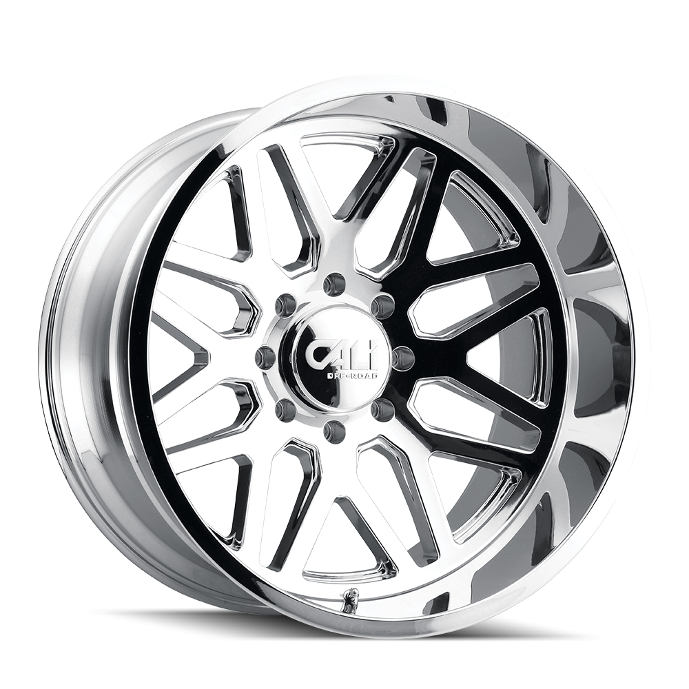 CALI OFF-ROAD INVADER 9115 CHROME 22X12 8-165.1 -51MM 125.2MM