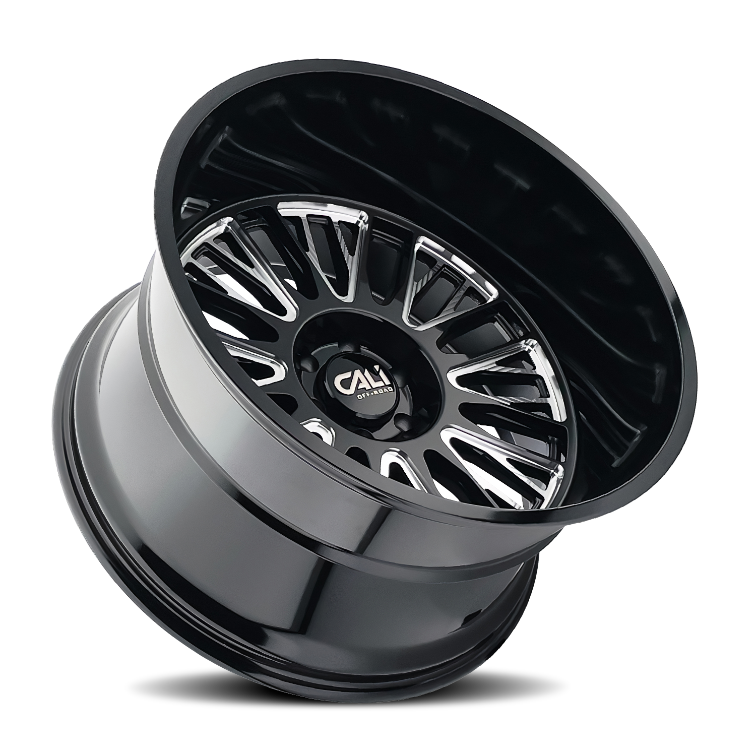 cali off-road vertex 9116 black milled 26x14 8-170 -76mm 125.2mm
