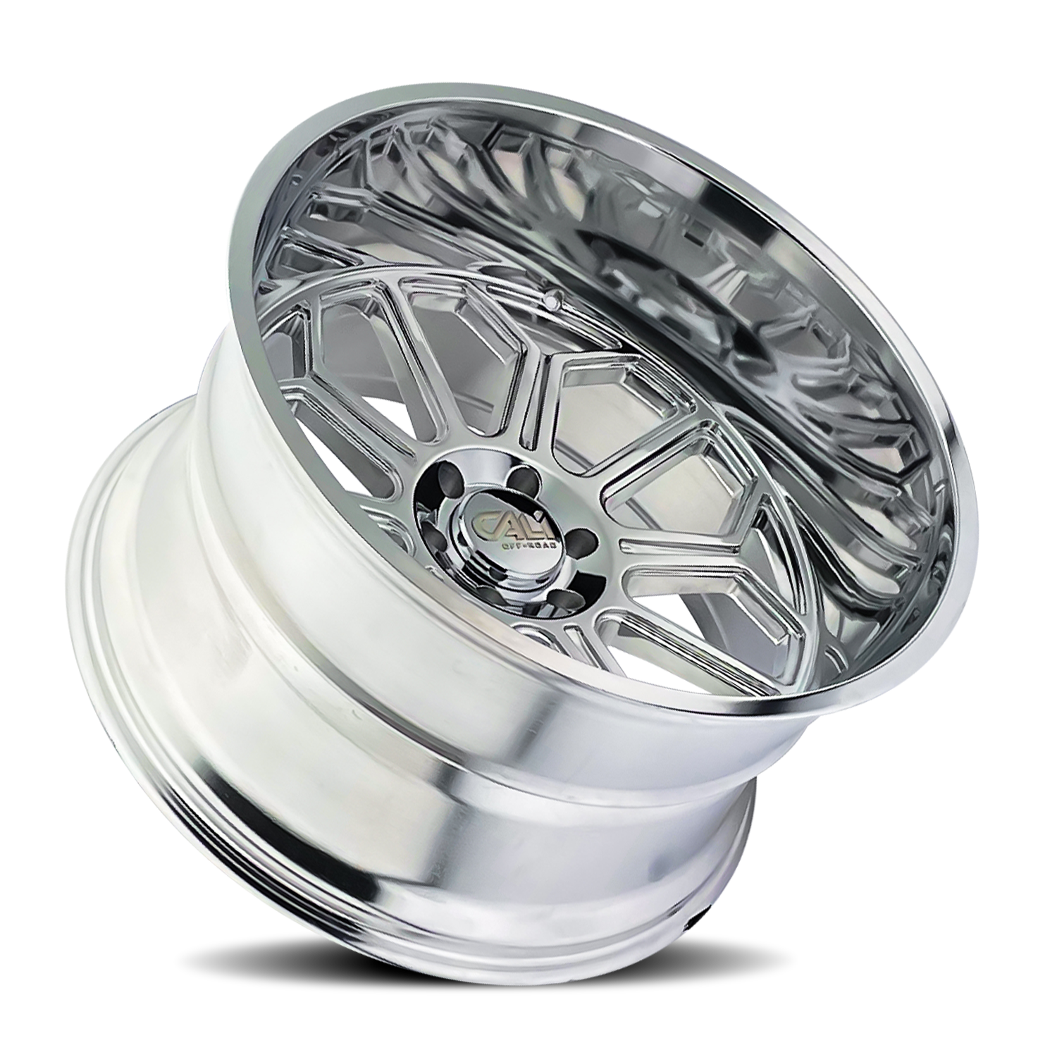cali off-road auburn 9117 polished 20x10 6-139.7 -25mm 106mm