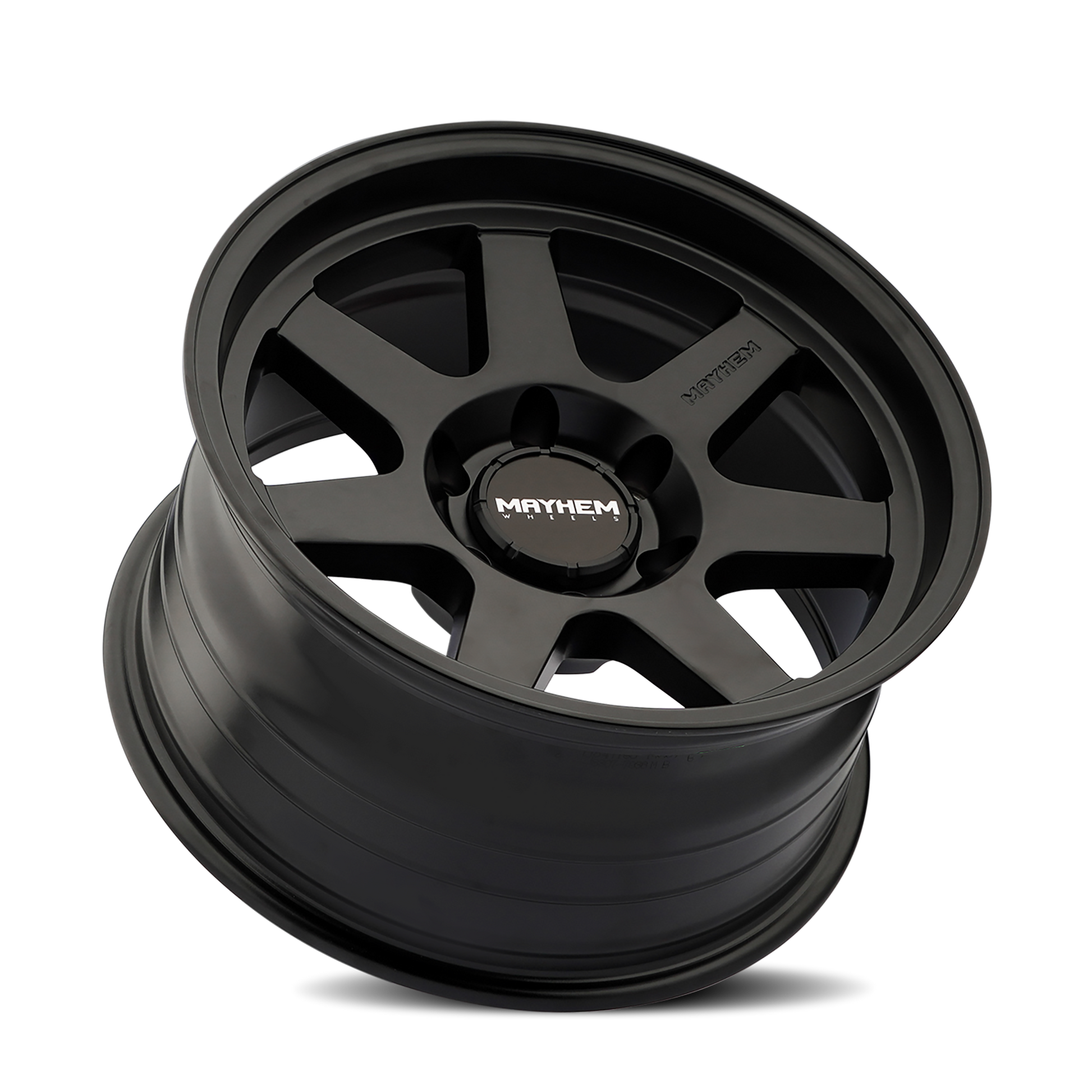 mayhem convoy 8307 satin black 17x9 6-139.7 -6mm 106mm