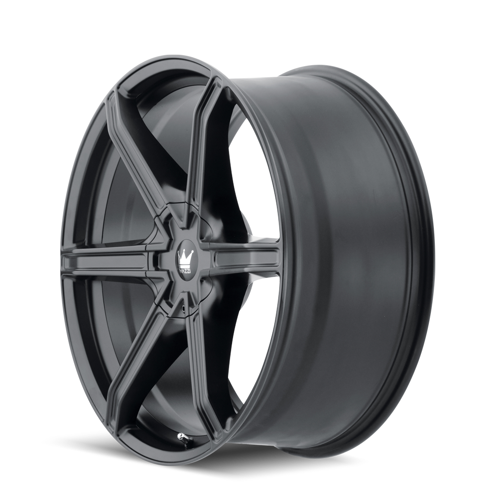mazzi stilts 371 matte black 20x8.5 5-110/5-115 35mm 72.6mm