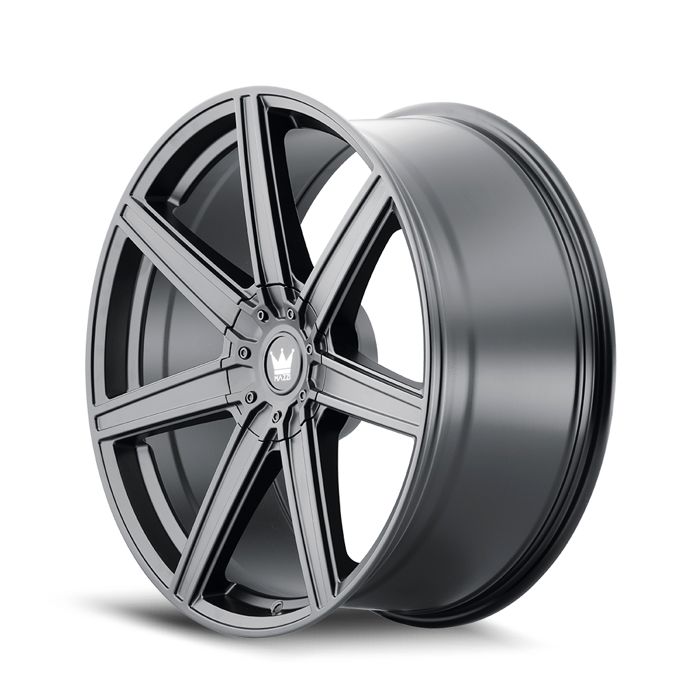 mazzi laguna 376 matte black 22x9.5 5-115/5-139.7 18mm 87mm