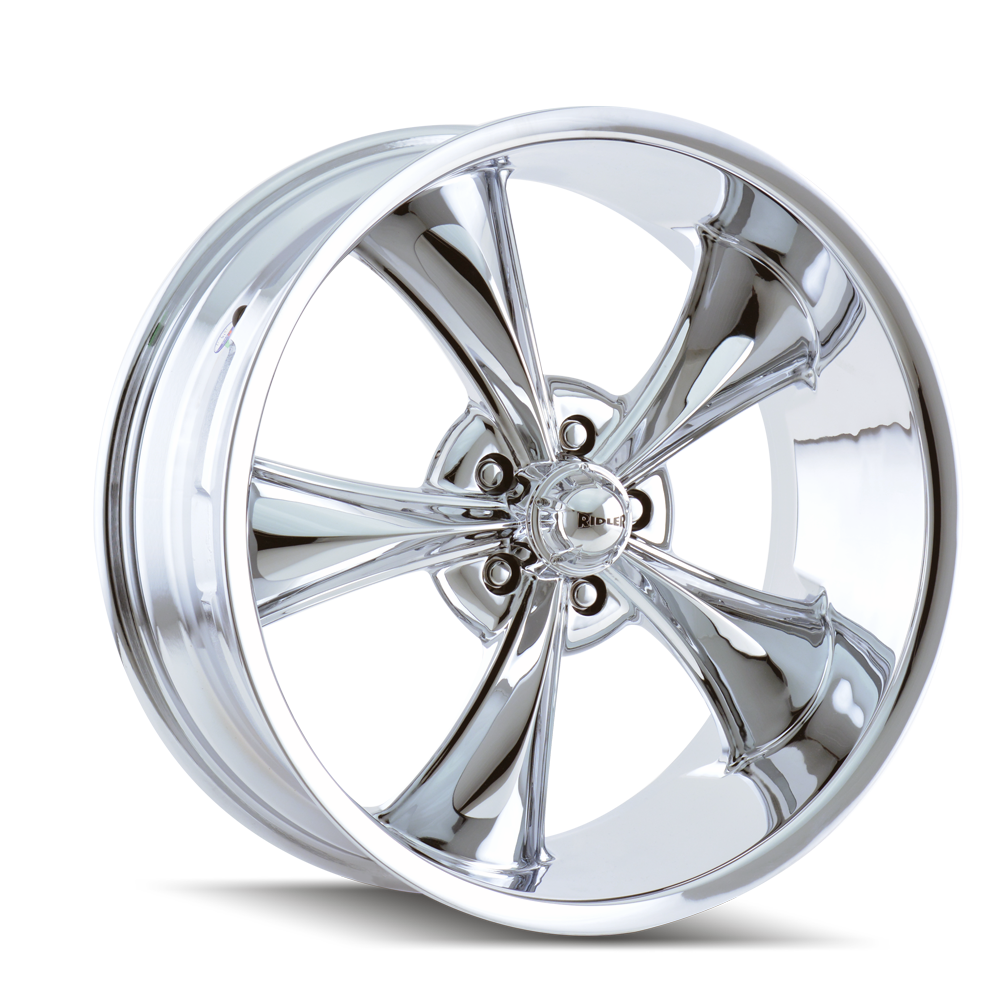 RIDLER 695 CHROME 18X9.5 5-120.65 6MM 83.82MM