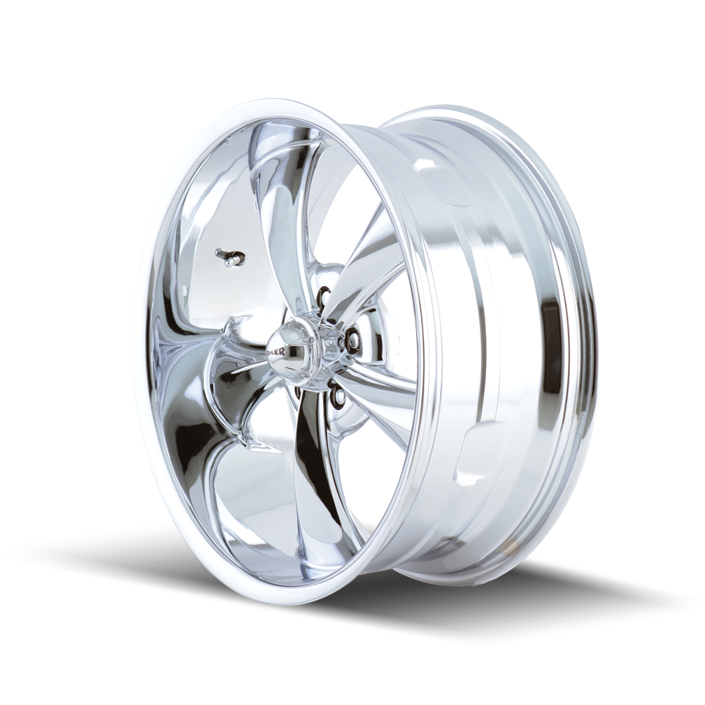 ridler 695 chrome 22x10.5 5-127 0mm 83.82mm