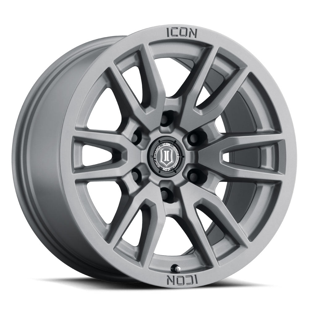ICON Alloys Vector 6 17x8.5 6x139.7 Titanium - 2417858347TT