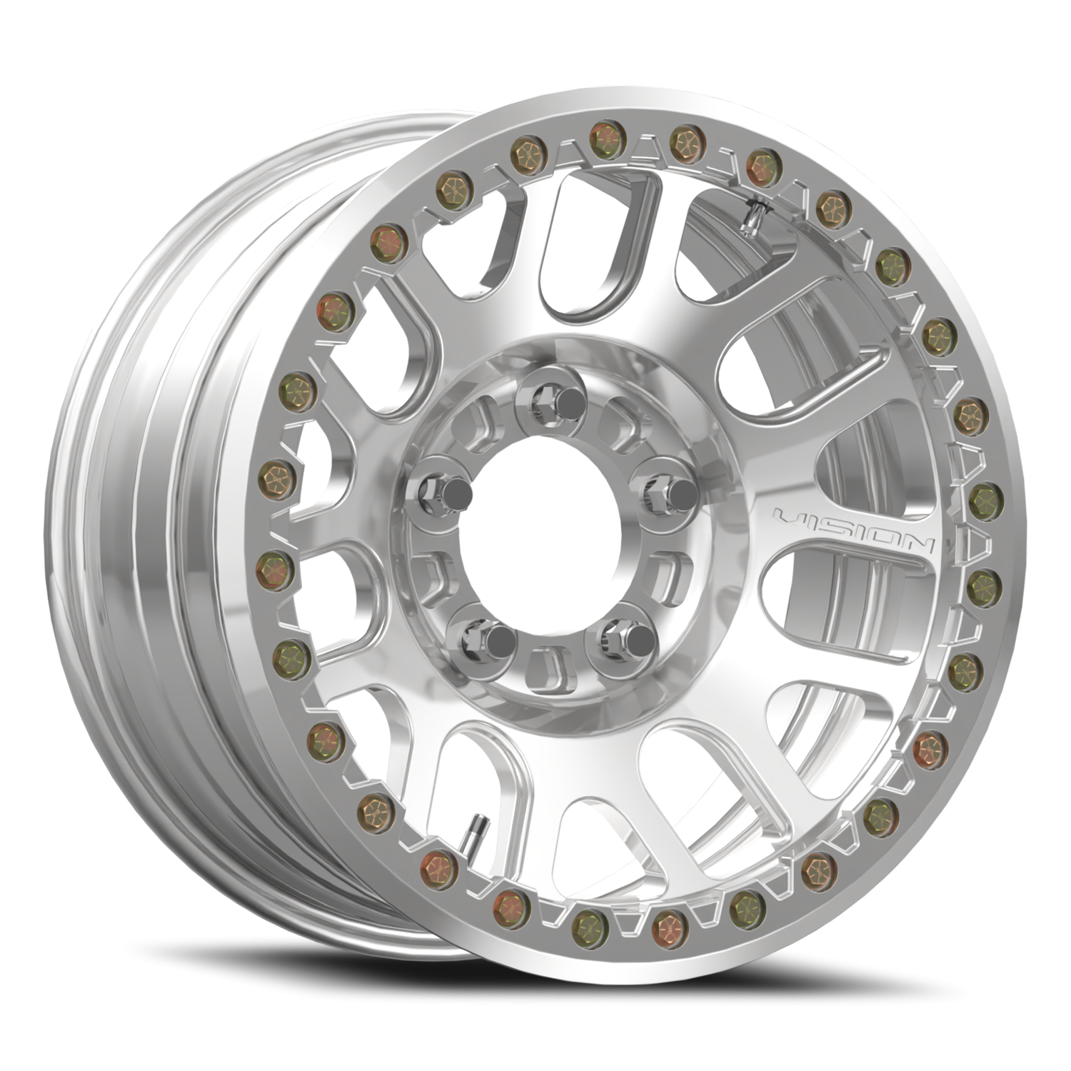 Vortec Nemesis Forged Non-Beadlock Polished - 5-5.5 (5-139.7)