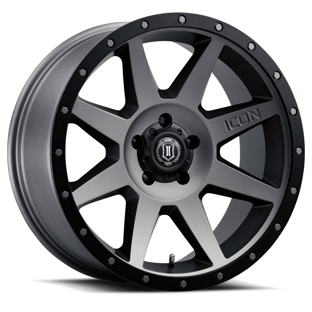 ICON Alloys Rebound 20x9 5x150 Titanium - 1820905556TT
