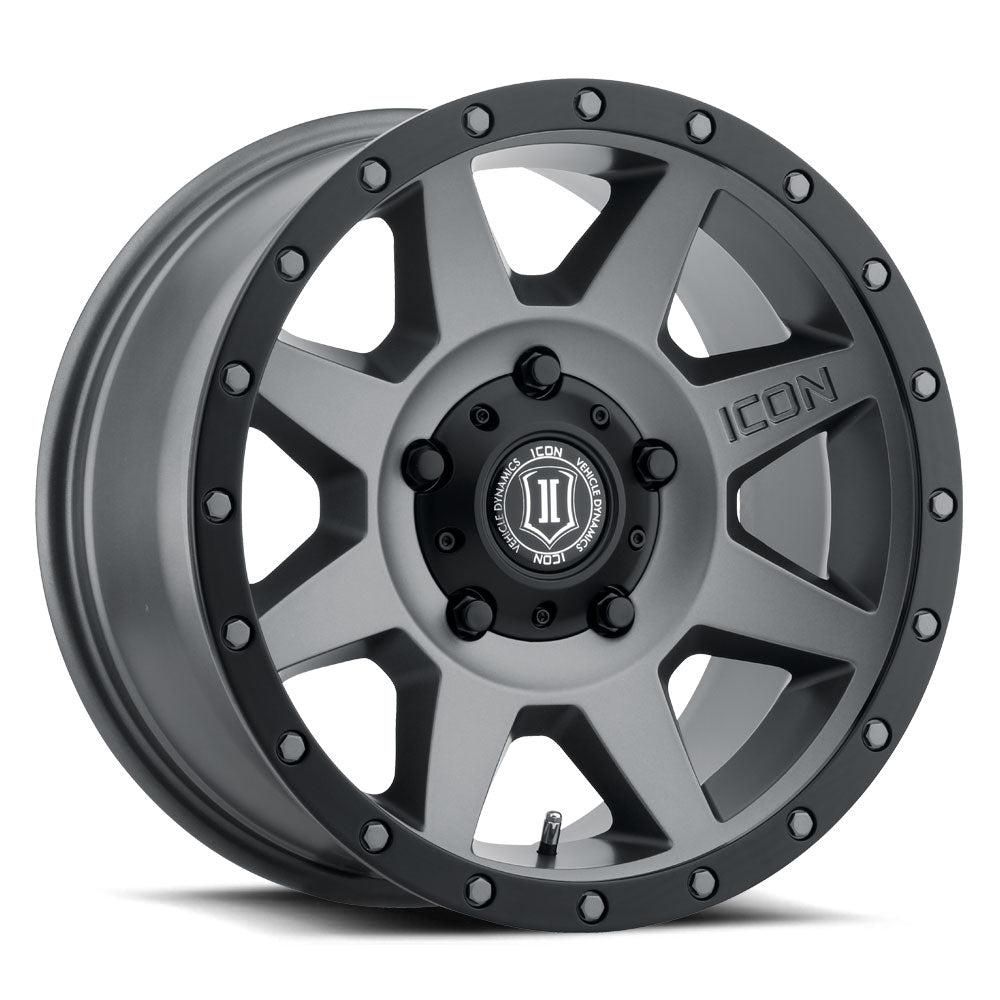 ICON Alloys Rebound 18x9 5x150 Titanium - 1818905560TT