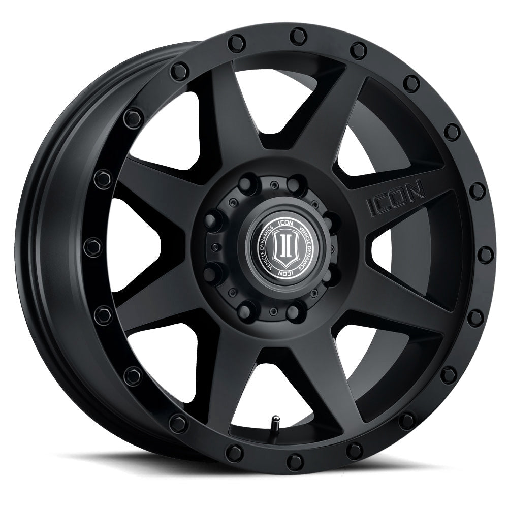 ICON Alloys Rebound 20x9 8x165.1 Double Black - 1820908055DB