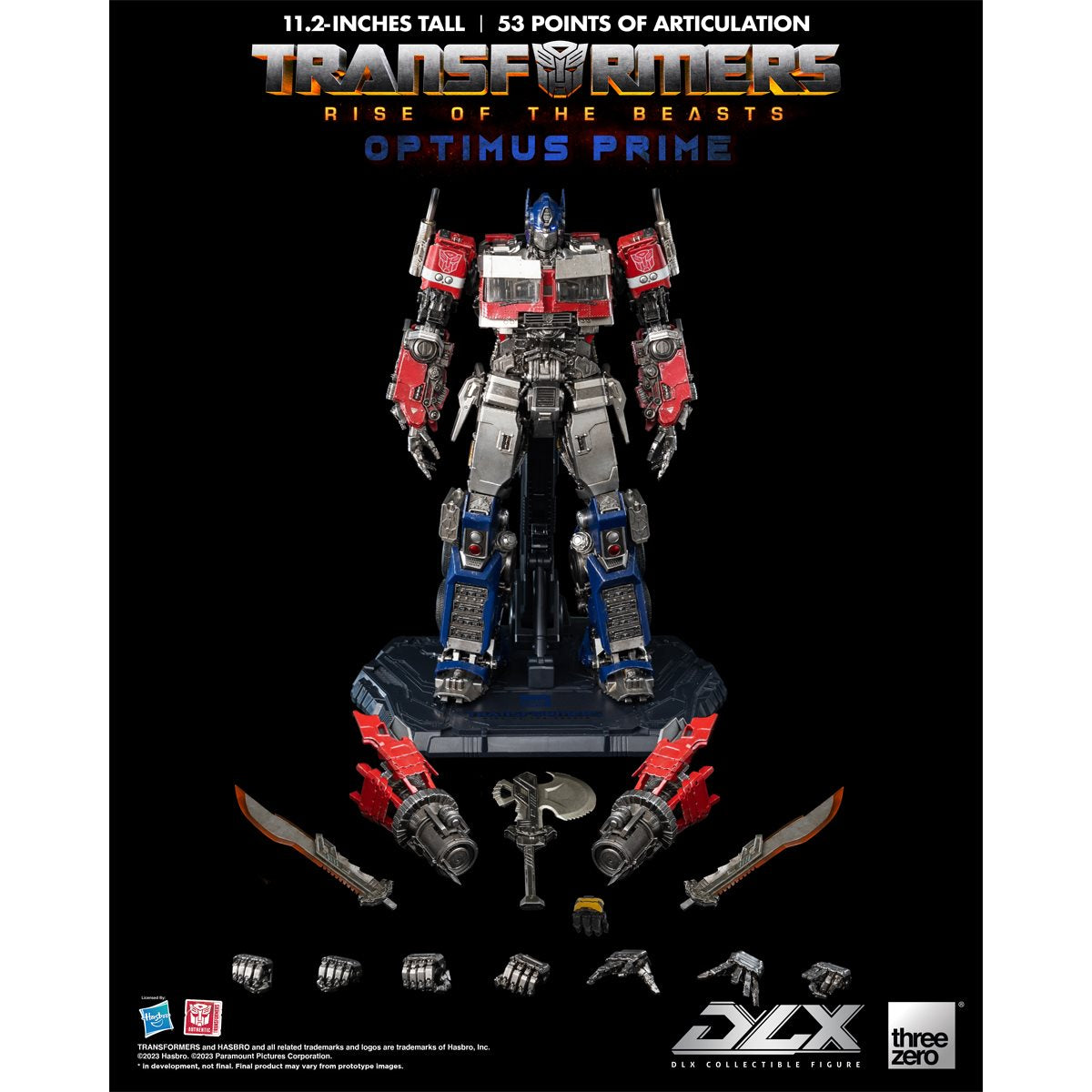 Threezero DLX Optimus Prime – Transformers: Rise of the Beasts