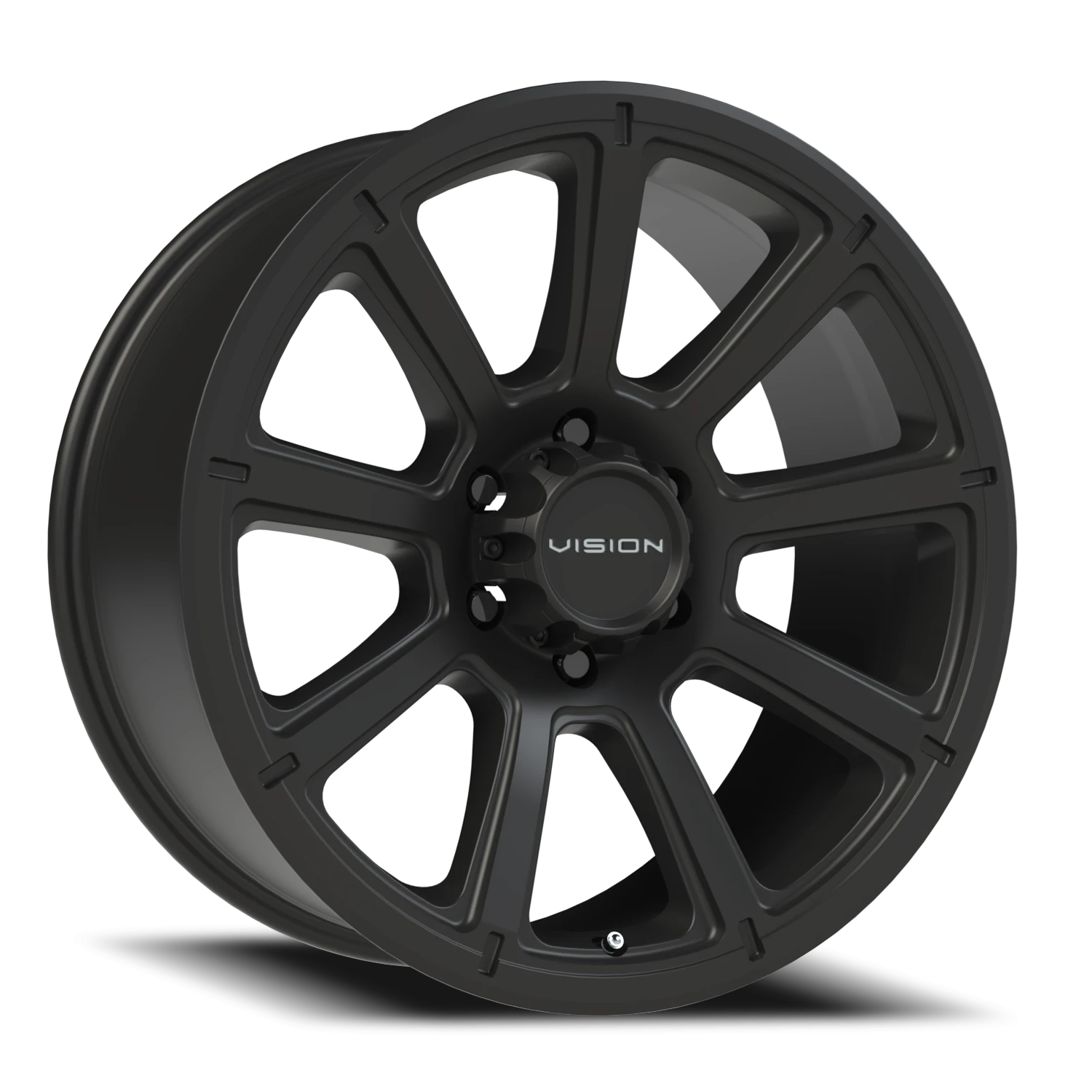 Vortec Turbine Matte Black - 6-135