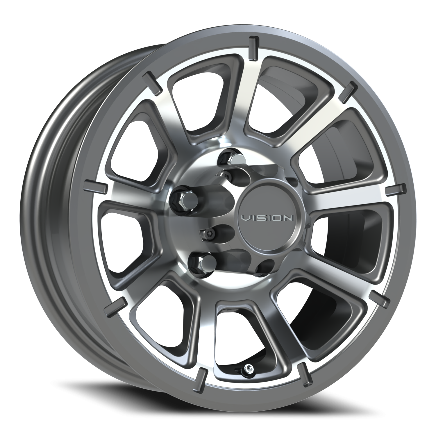 HD Turbine Gunmetal Machined Face - 5-4.5 (5-114.3)