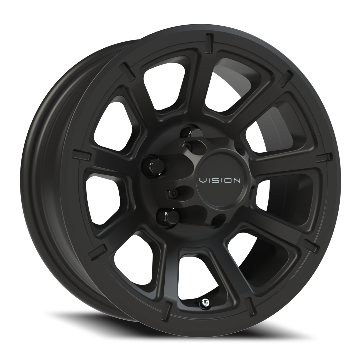 HD Turbine Matte Black - 5-4.5 (5-114.3)