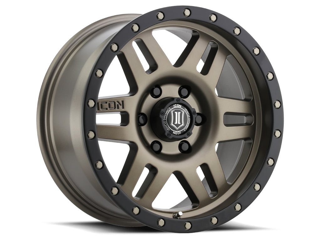 ICON Alloys Six Speed 17x8.5 5x150 Bronze - 1417855557BR