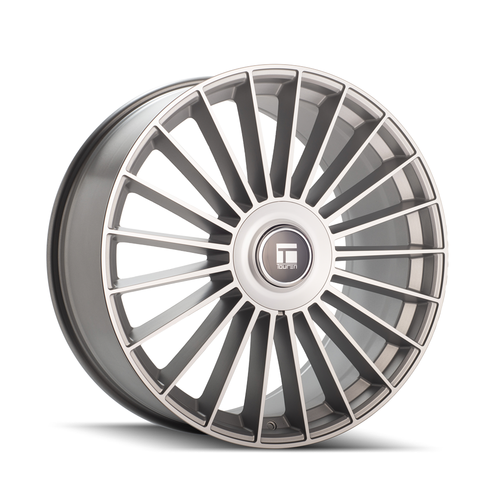 Touren TR10 wheel in Satin Silver Machined