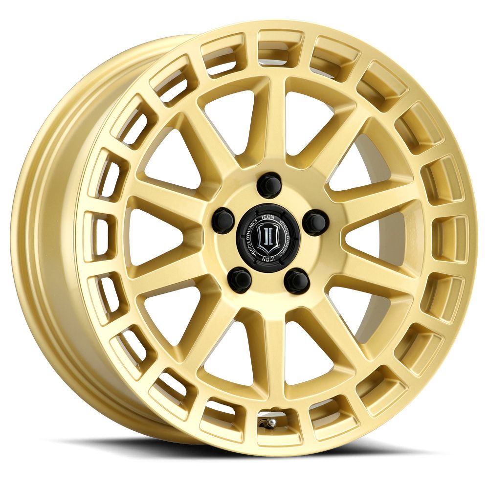 ICON Alloys Journey 17x8 5x114.3 Gloss Gold - 7117806560GG