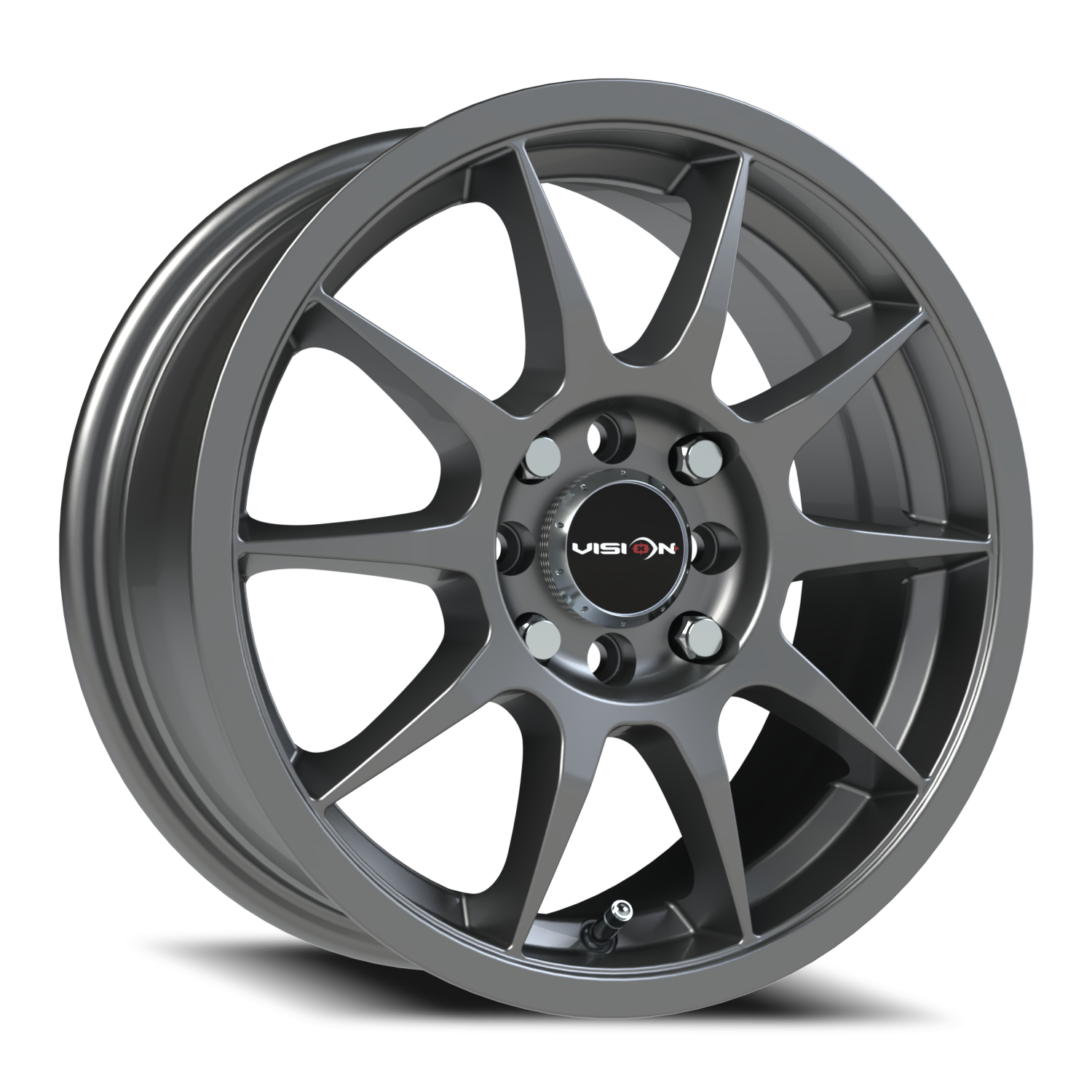 Vision Bane Gunmetal - 4-100 / 4-4.25 (4-108)