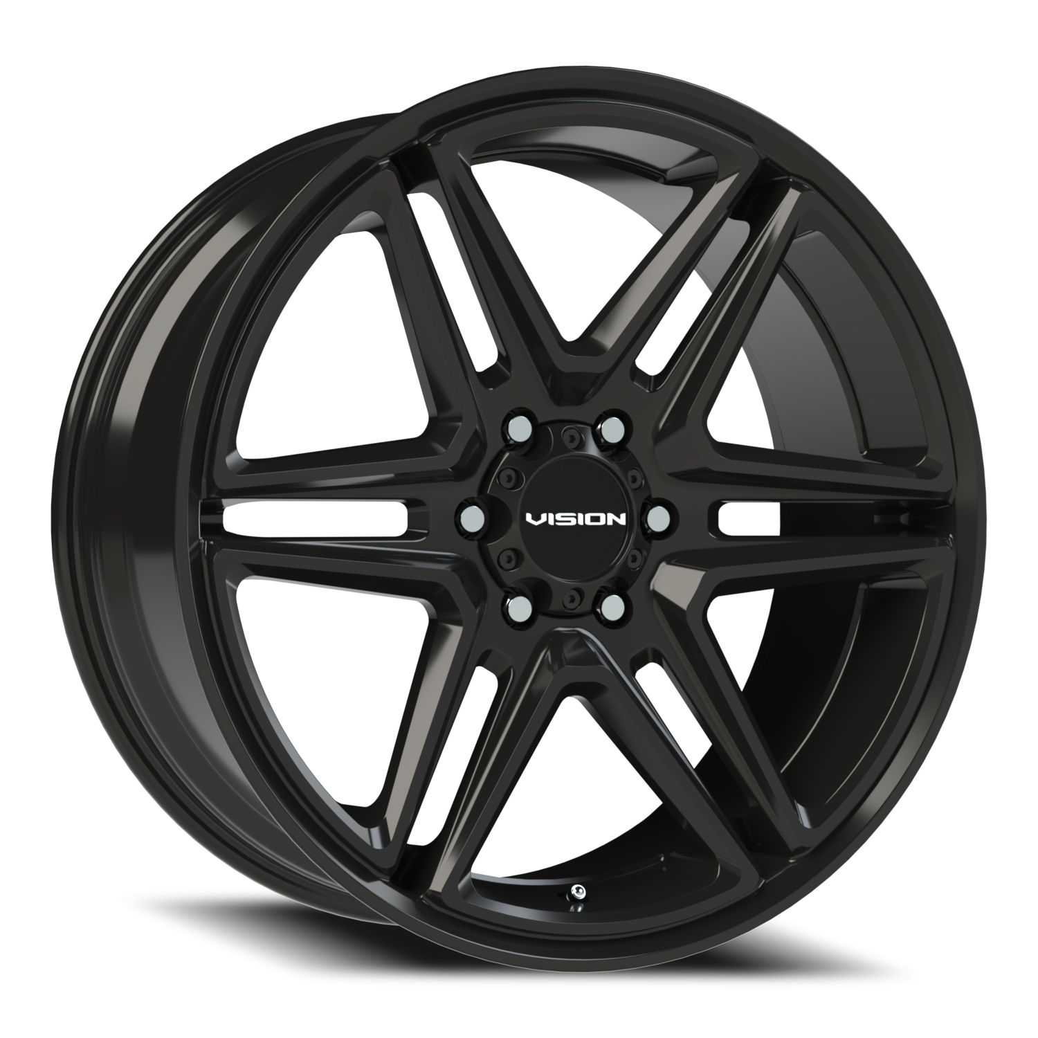 Vision Wedge Gloss Black - 6-135