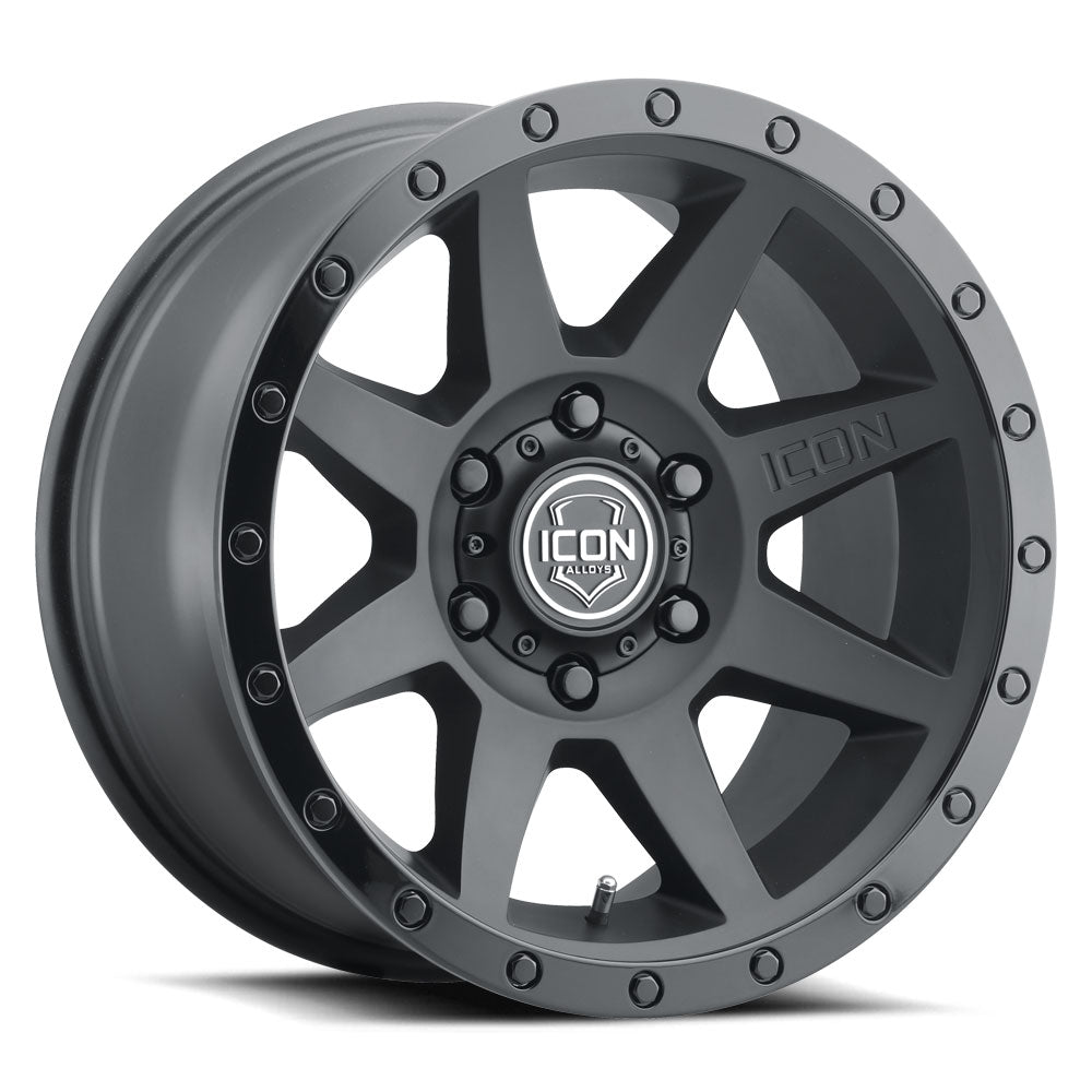 ICON Alloys Rebound 18x9 5x150 Double Black - 1818905560DB