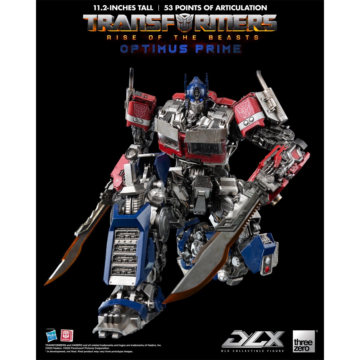 Threezero DLX Optimus Prime – Transformers: Rise of the Beasts
