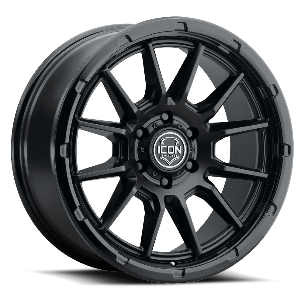 ICON Alloys Cajon 20x9 6x135 Double Black - 8320906356DB
