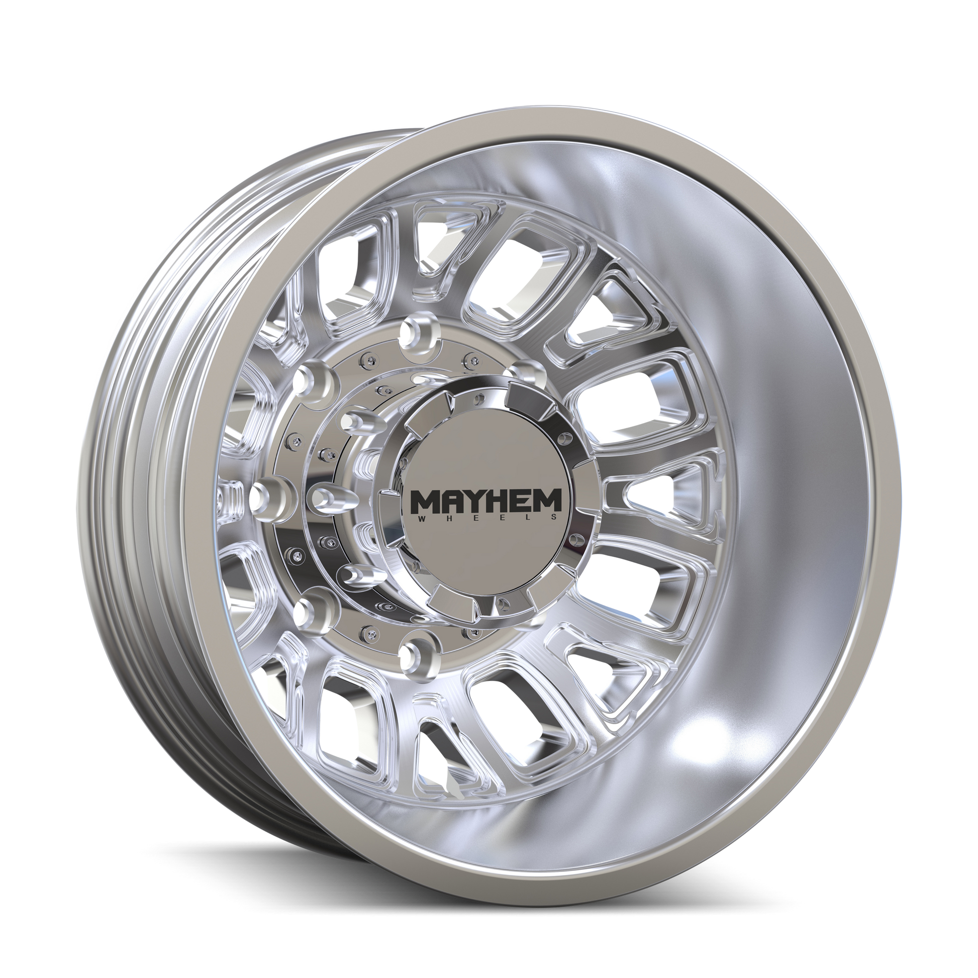 MAYHEM COGENT DUALLY (8107D) POLISHED 17X6.5 8-210 -142MM 154.2MM