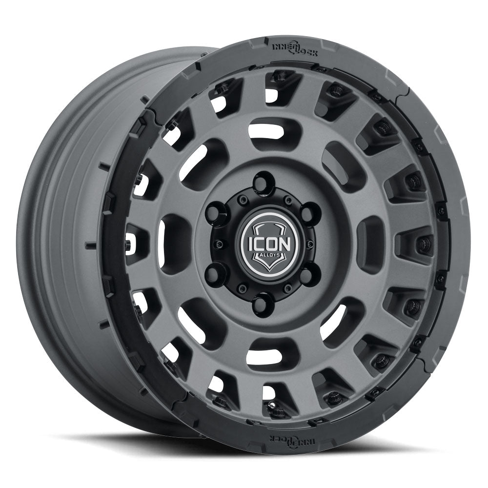 ICON Alloys Hammer Pro 17x8.5 6x135 Charcoal - 21017856350CH