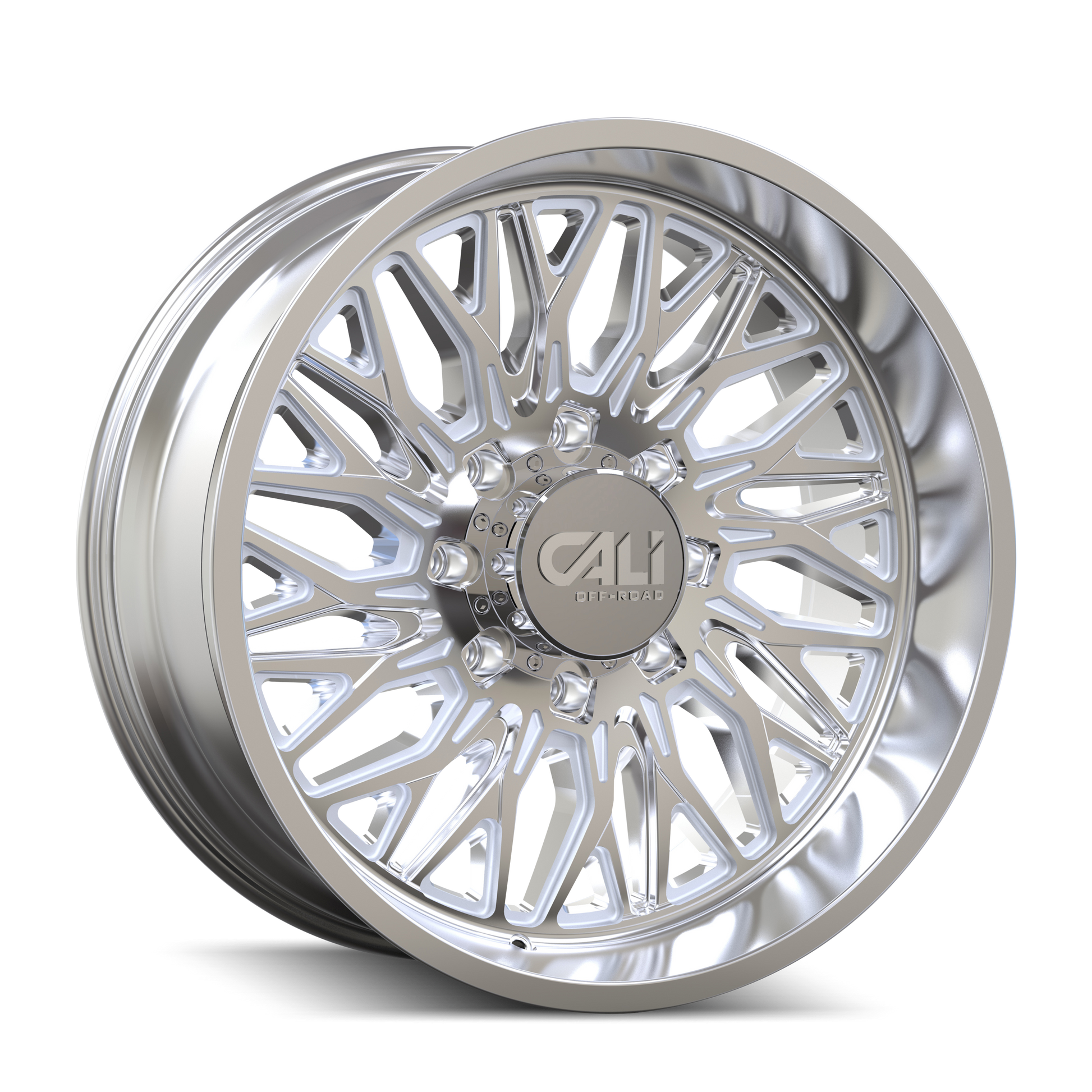 CALI OFF-ROAD CRUSHER 9118 POLISHED 22X10 8-170 -19MM 125.2MM