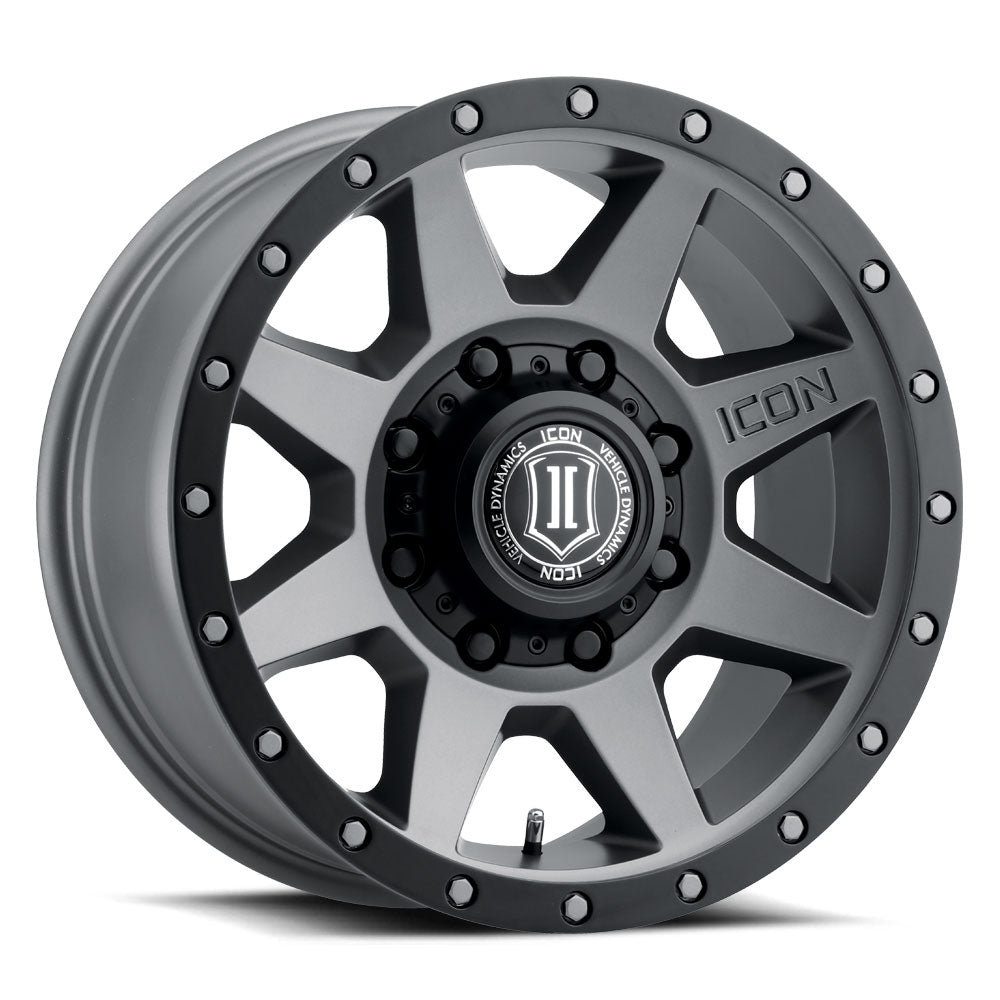 ICON Alloys Rebound HD 18x9 8x170 Titanium - 1818908152TT