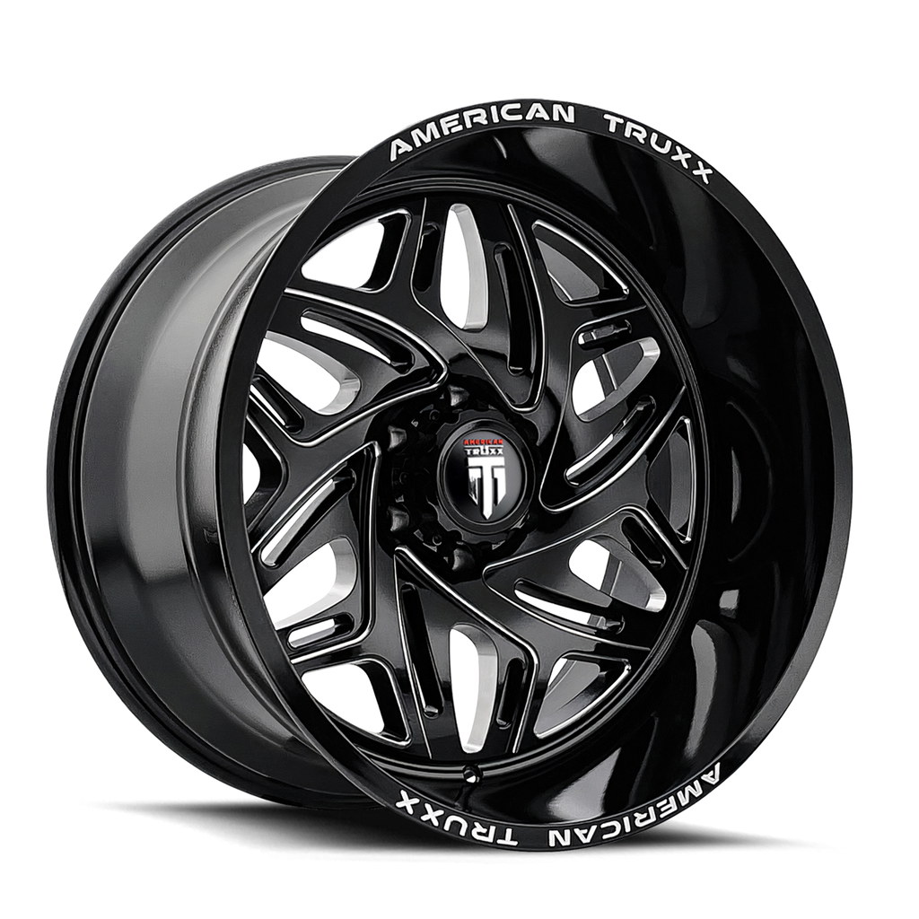 American Truxx EUPHORIA wheel in Gloss Black Milled