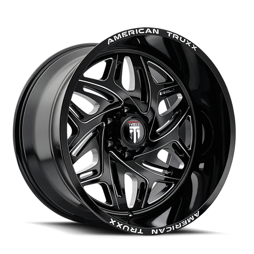 American Truxx EUPHORIA wheel in Gloss Black Milled