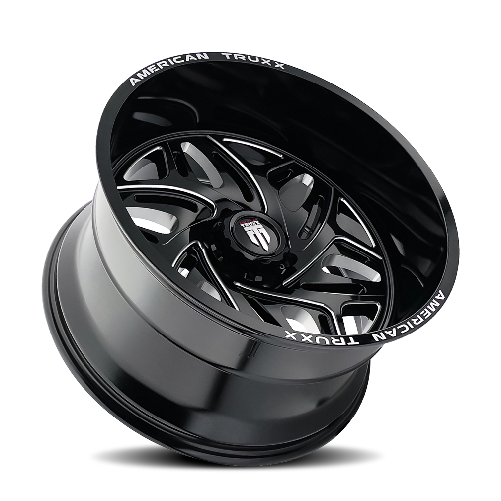 American Truxx EUPHORIA wheel in Gloss Black Milled — view 2