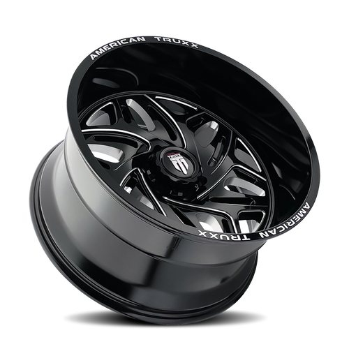 American Truxx EUPHORIA wheel in Gloss Black Milled — view 2