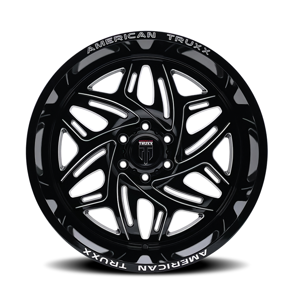 American Truxx EUPHORIA wheel in Gloss Black Milled — view 3