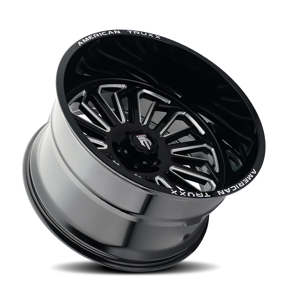 American Truxx BUTCHER wheel in Gloss Black Milled — view 2