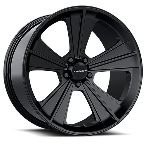 American Muscle Missile 20X11 Satin Black - 5-120