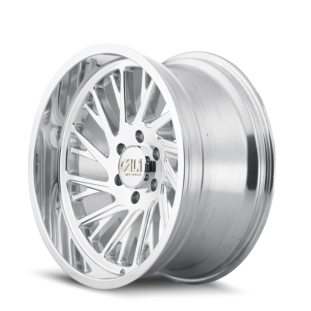 cali off-road purge 9114 polished 22x12 6-135 -51mm 87.1mm