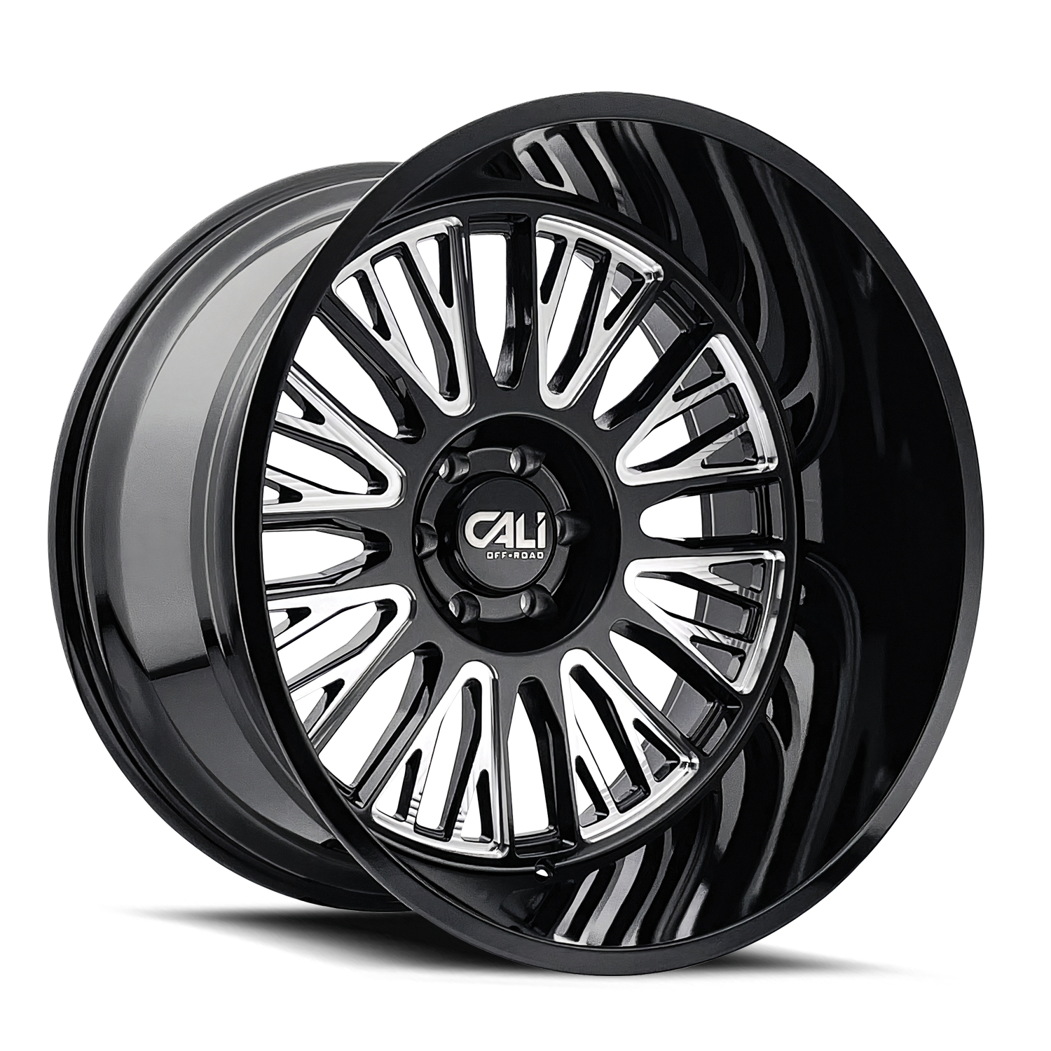 Cali Off-Road VERTEX wheel in Gloss Black Milled