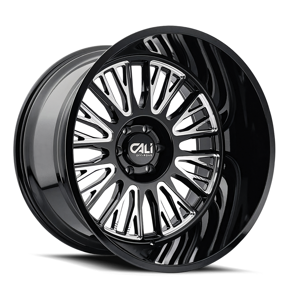 CALI OFF-ROAD VERTEX 9116 BLACK MILLED 22X12 6-139.7 -44MM 106MM