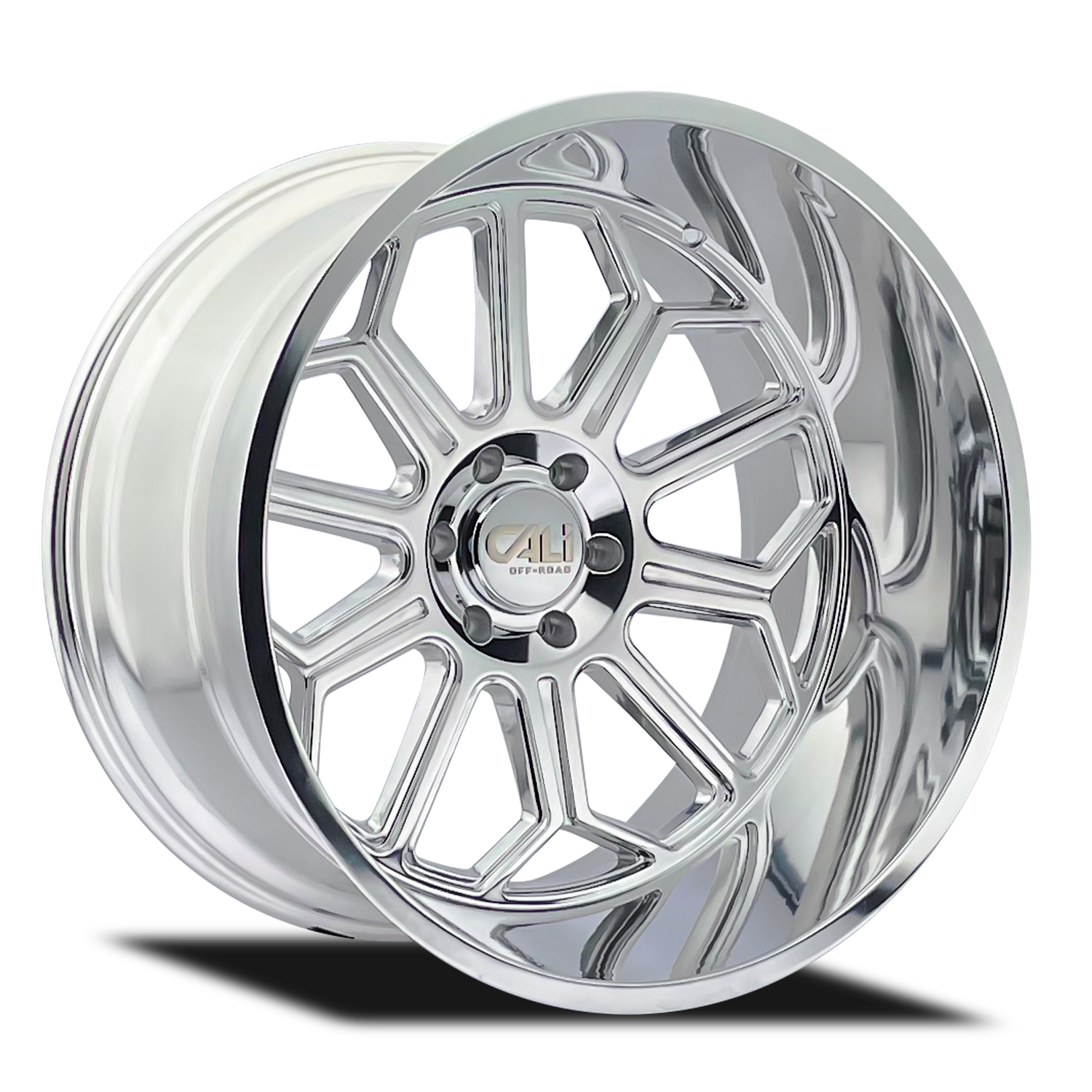 Cali Off-Road AUBURN wheel in Polished