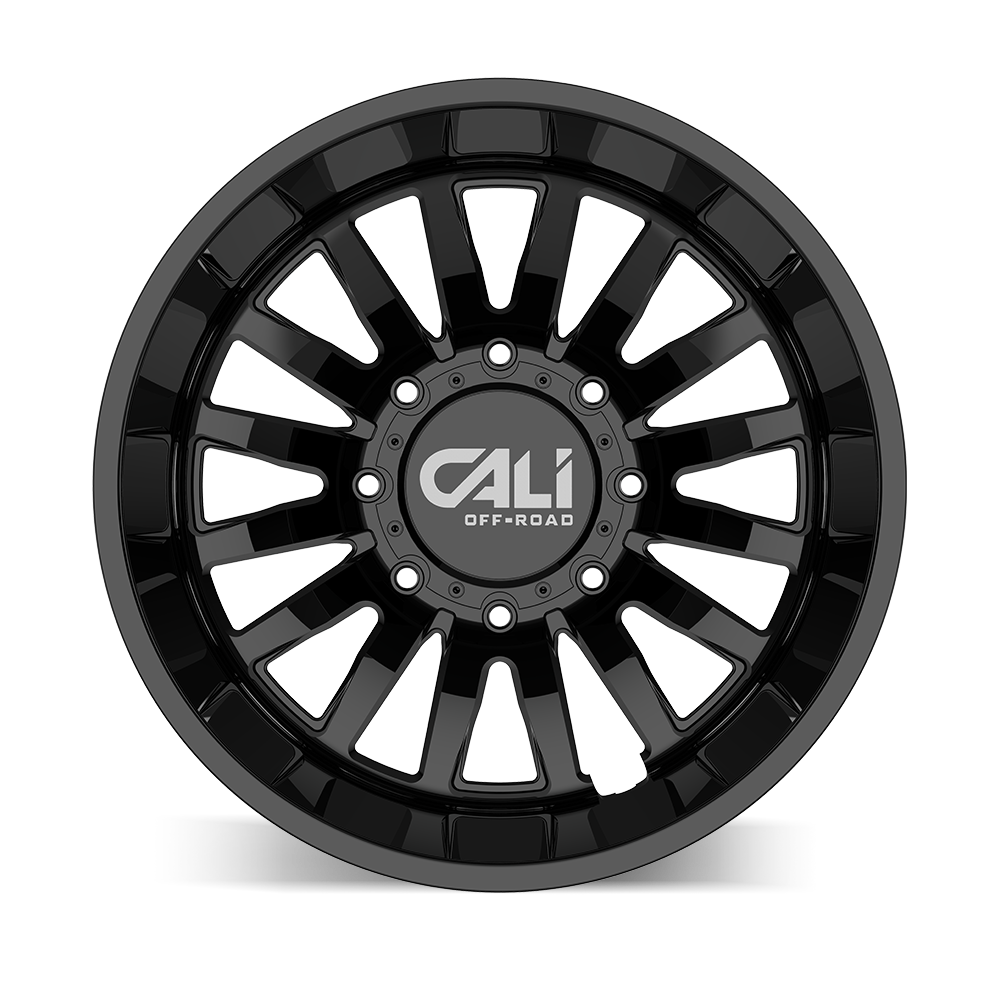 cali off-road summit dually 9110d gloss black 20x8.25 8-165.1 -232mm 121.3mm