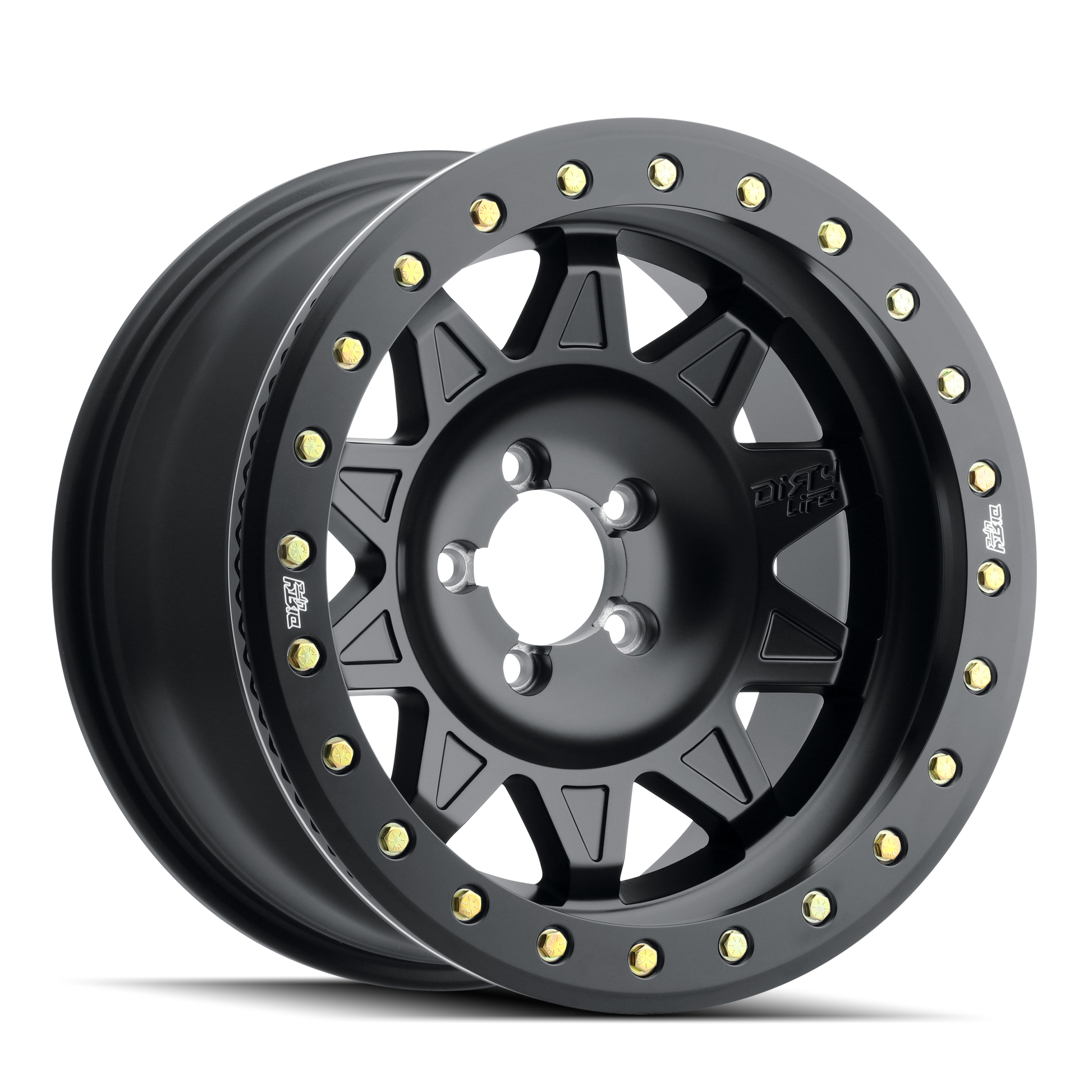 DIRTY LIFE ROADKILL RACE 9302 SATIN BLACK 17X9 5-127 -14MM 71.5MM