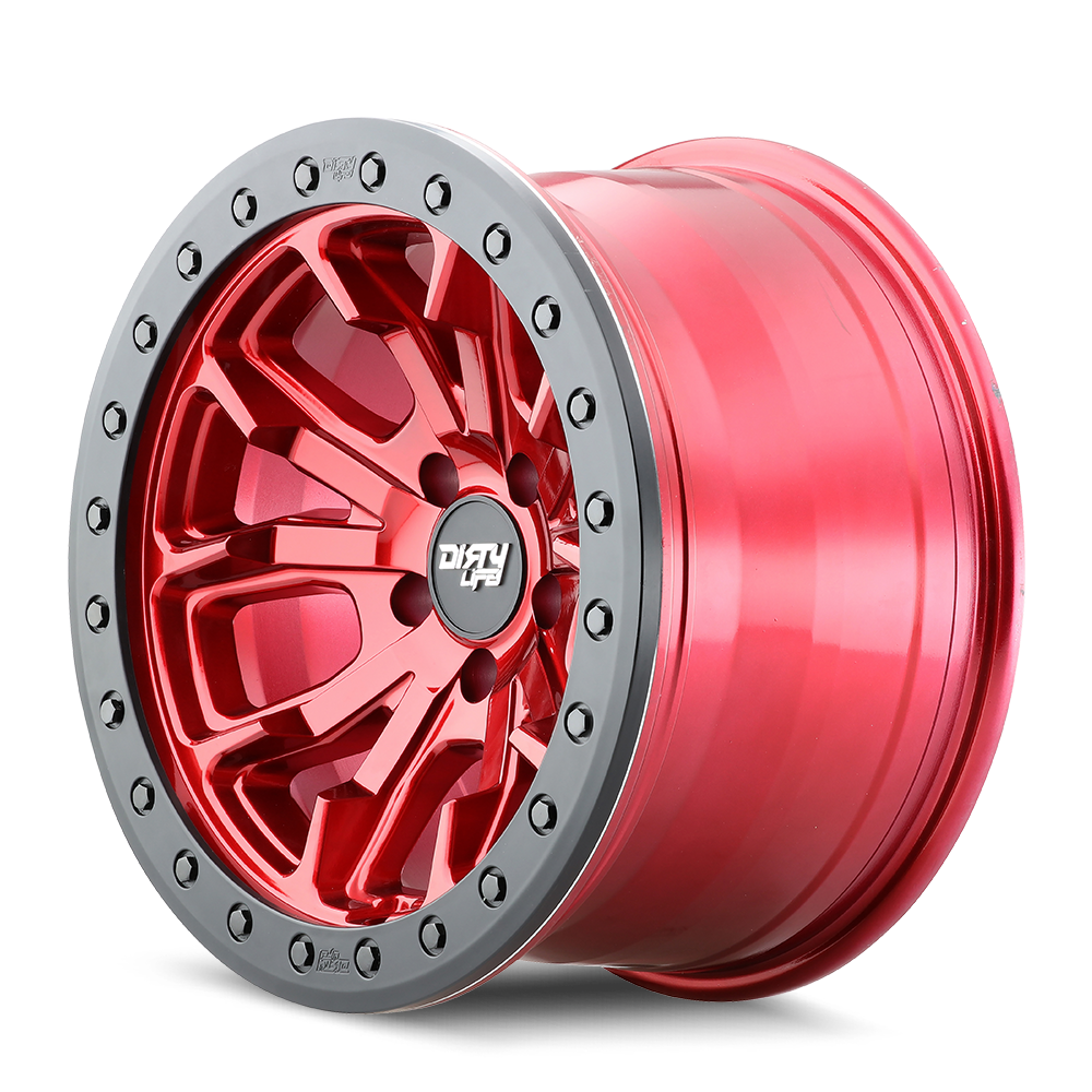 dirty life dt-1 9303 crimson candy red 17x9 6-135 -12mm 87.1mm