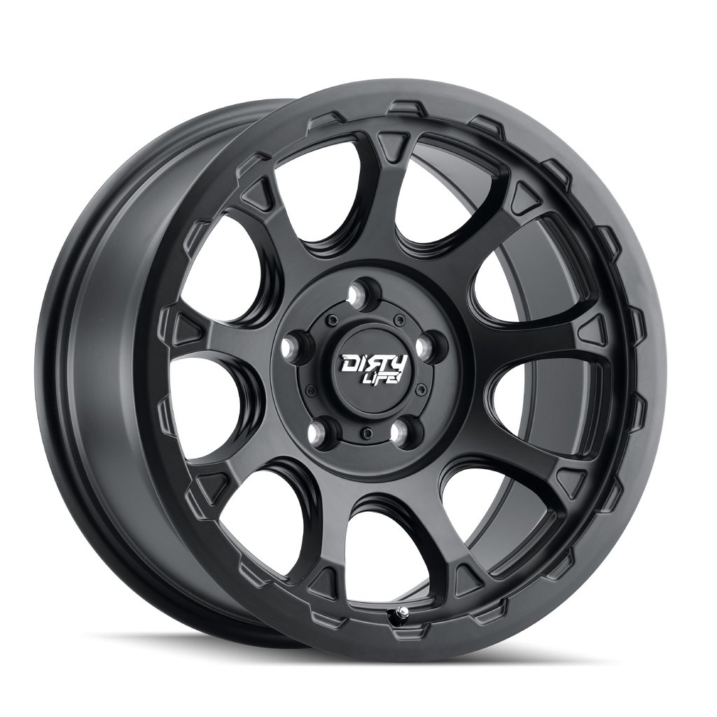 DIRTY LIFE DRIFTER 9307 SATIN BLACK 17X8.5 6-139.7 -6MM 106MM