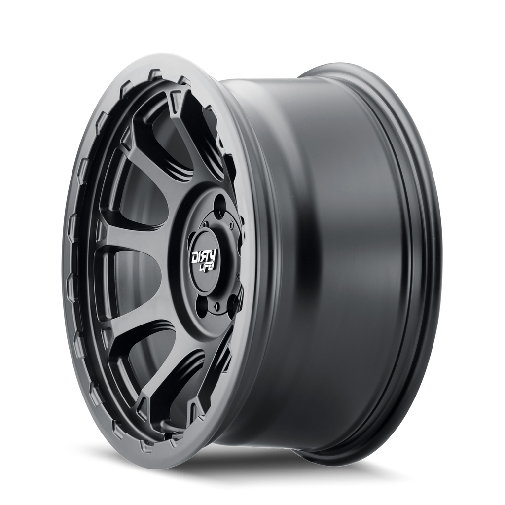 dirty life drifter 9307 satin black 17x8.5 6-139.7 -6mm 106mm