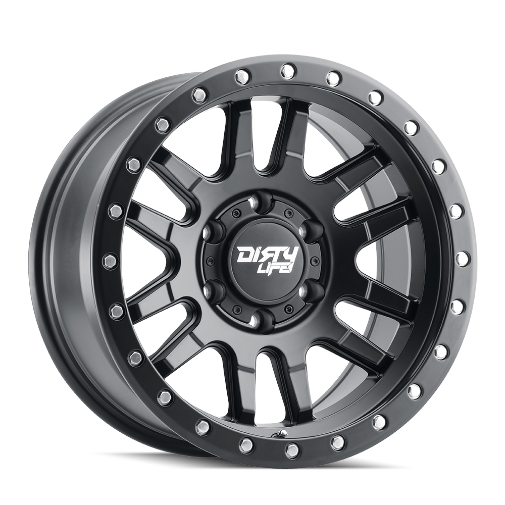 DIRTY LIFE CANYON PRO 9309 SATIN BLACK 17X9 6-139.7 0MM 106MM
