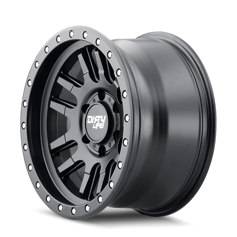 dirty life canyon pro 9309 satin black 17x9 6-139.7 0mm 106mm