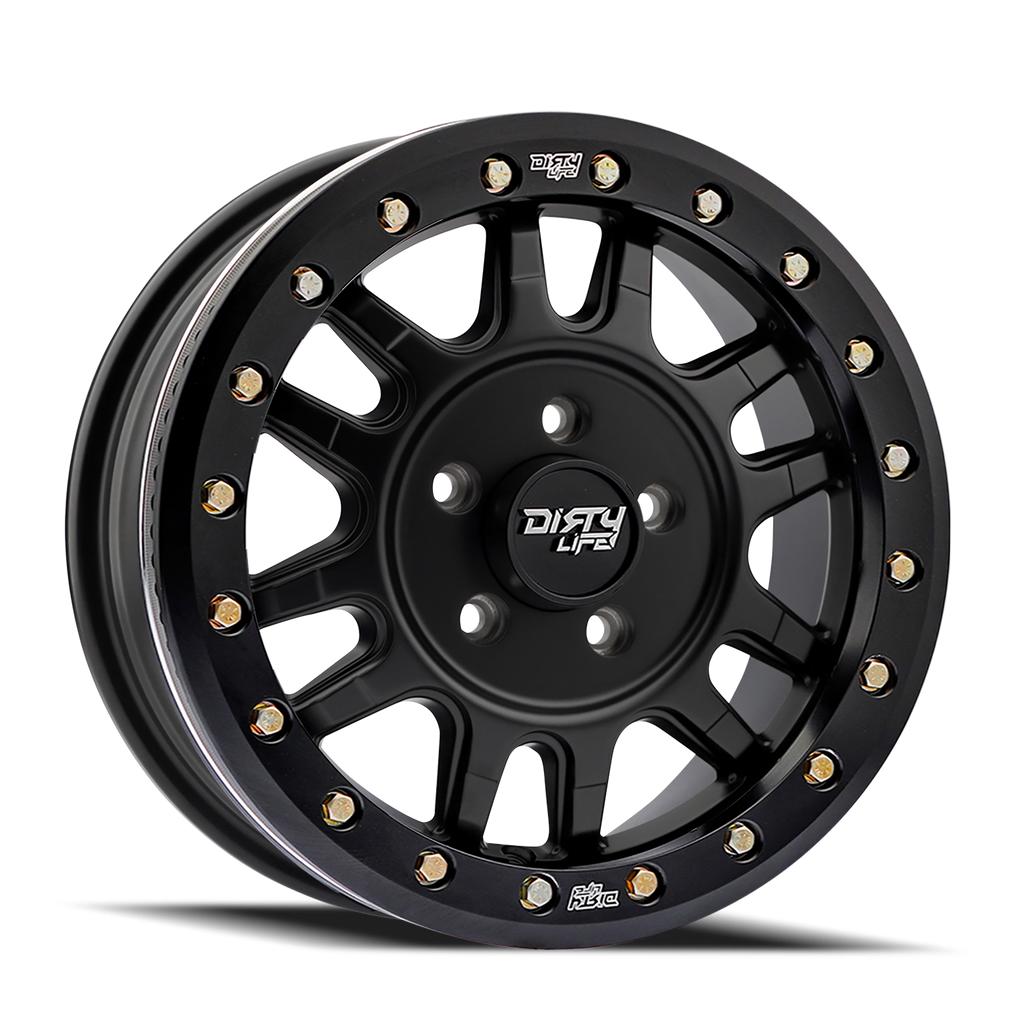 DIRTY LIFE CANYON PRO SXS 9309R SATIN BLACK 15X7 5-114.3 38MM 77MM