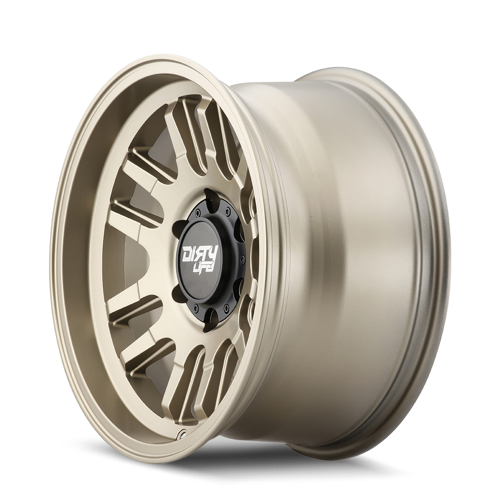 dirty life canyon 9310 satin gold 17x9 6-135 0mm 87.1mm